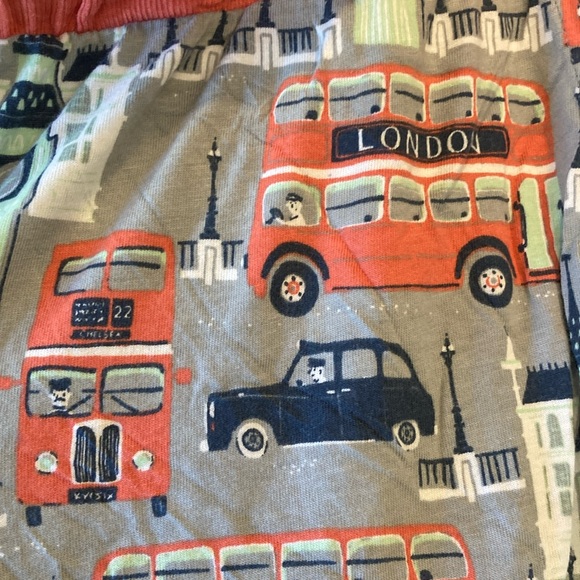 Women Munki Munki green orange London lounge pajama pants size M - Picture 2 of 8